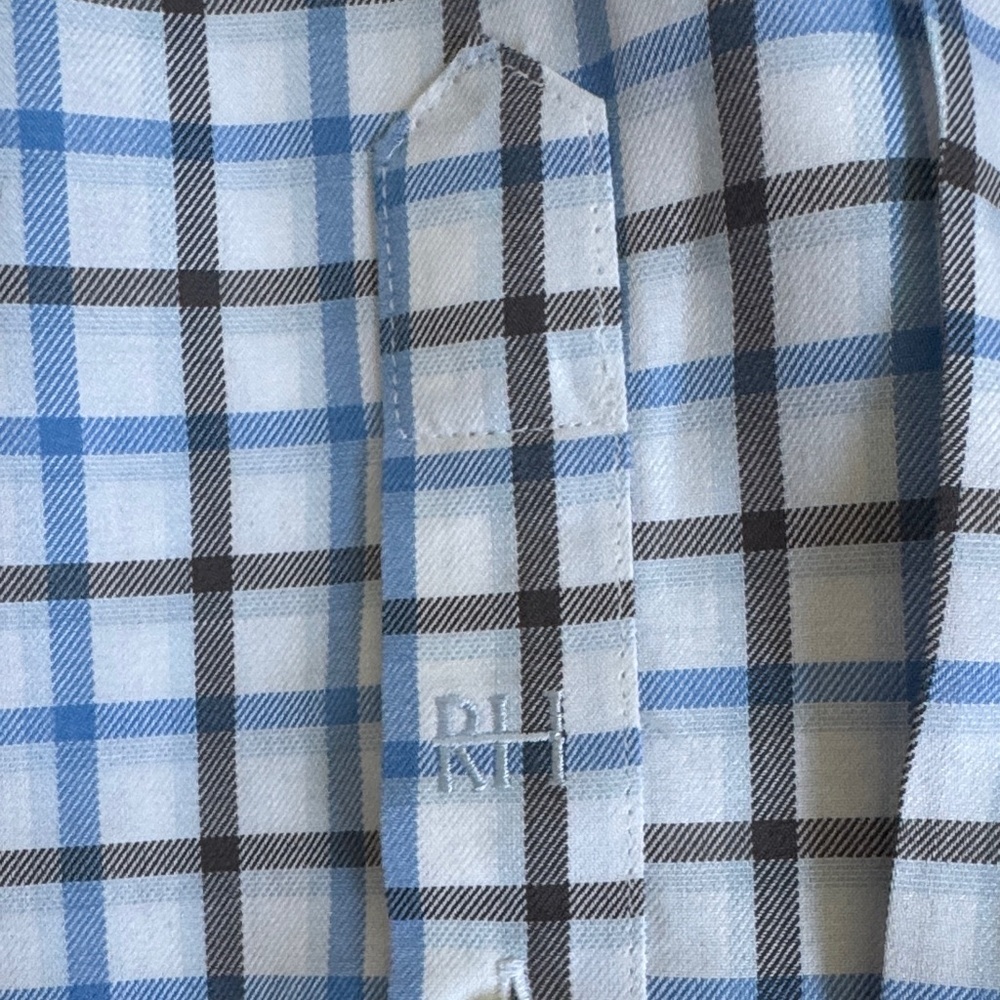 Red House Men's Nittany Lions Blue and White Checkered Shirt - Picture 4 of 7